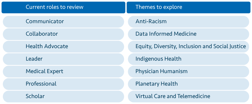 CanMEDS Roles and Themes