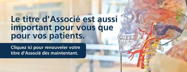 Le titre d'Associé est aussi important pour vous que pour vos patients